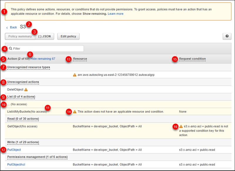 
        “Service summary (服务摘要)”对话框图像
      