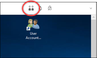 
            DCV 客户端上的协作者图标
          